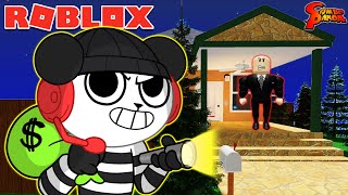 I GOT CAUGHT IN ROBLOX SNEAK THIEF Lets Play with Combo Panda [upl. by Euphemia]