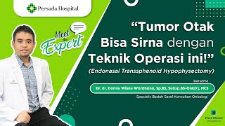 Tumor otak sirna dengan operasi Endonasal Transsphenoid Hypophysectomy [upl. by Sonitnatsnok578]