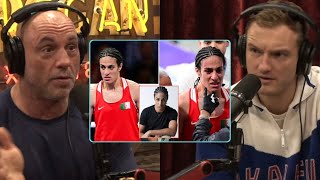 New Controversial Details About Olympic Boxer Imane Khelifs Gender  Joe Rogan [upl. by Safoelc]