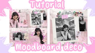 Tutorial Moodboard Deco Mudah Banget [upl. by Ddat]