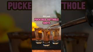 Puckered Btthole Shots 💋🍩 shots drinks cocktails [upl. by Libnah]