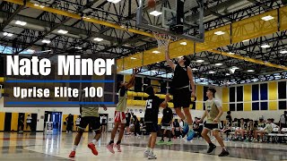 Nate Miner Highlights  64quot SG  2024 Uprise Elite 100  Class of 2026 [upl. by Netfa]