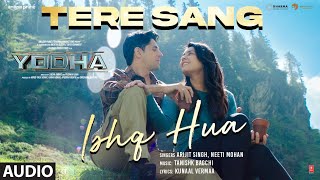 YODHA Tere Sang Ishq Hua Full Audio Sidharth MalhotraRaashii Arijit SinghNeetiTanishk Kunaal [upl. by Nelrac430]