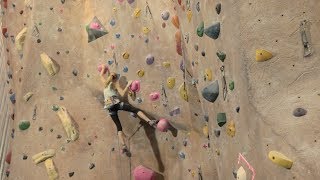 Gym Lead Climbing 1 Top Roping vs Lead Climbing  Climbing Tech Tips [upl. by Zavras]