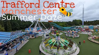 Manchester Trafford Centre Fun Fair Vlog  Summer Daze 2022 [upl. by Guglielmo]