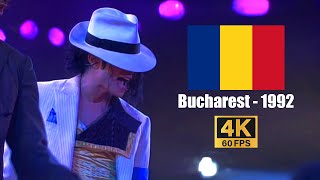 Michael Jackson  Smooth Criminal  Live in Bucharest October 1st 1992 4K60FPS [upl. by Annek]