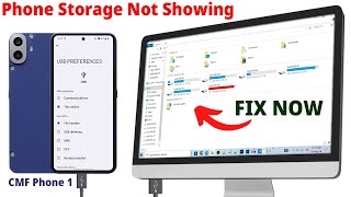 CMF Phone Not Connecting To Pc Only Charging  CMF Phone Only Charges When connected to pc [upl. by Vyse]