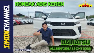 Daihatsu Xenia 2022  First Impression  All New Xenia 13 X MT Std  White Solid  Simon Channel [upl. by Nnoved]