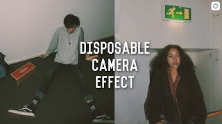 Disposable Camera Effect  VSCO Tutorial [upl. by Carlye]