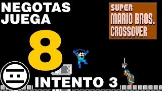 NEGAMES  Super Mario Bros CROSSOVER  08  intento 3 [upl. by Aremmat]