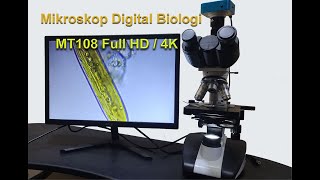 Mikroskop Digital Biologi T108 Full HD  4K [upl. by Ennasirk]