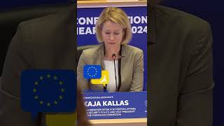 EU unity in a world on fire Kallas makes top diplomat pitch [upl. by Osmund715]