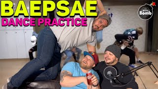 BTS  Baepsae Dance Practice 흥 ver REACTION [upl. by Janik]