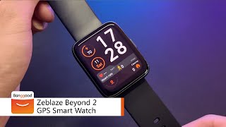 Zeblaze Beyond 2 AMOLED Screen GPS Smart Watch  Shop on Banggood [upl. by Neveda]