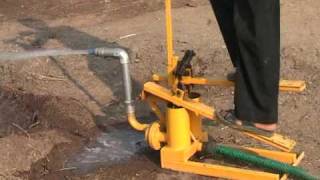 Pressure Treadle Pump  Span Pumps Pvt Ltd [upl. by Airym]