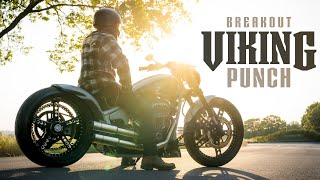 Thunderbike Viking Punch customized HarleyDavidson Breakout [upl. by Alva]