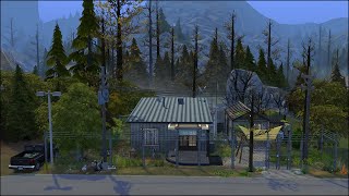 Sims 4  Grim Hangout amp Snake Creature  house tour  Rainy Night [upl. by Hgalehs880]