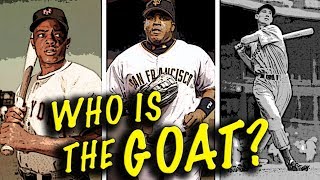 WHO IS THE GREATEST BASEBALL PLAYER OF ALL TIME [upl. by Jacquenette788]