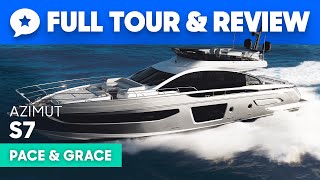 NEW Azimut S7 Yacht Tour amp Review  YachtBuyer [upl. by Anne]