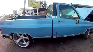 1986 CUSTOM SILVERADO C10 LOWERED Kings of Kolor [upl. by Karen40]