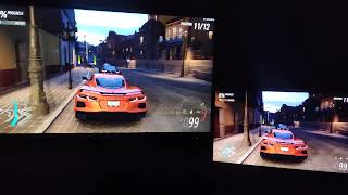 144hz vs 60hz Forza Horizon 5 [upl. by Acinimod]