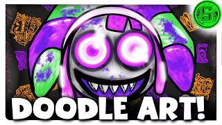 🎃 AMAZING DIGITAL CIRCUS EPISODE 3 🎃 Halloween Doodle Art amp Music  Stanimation [upl. by Blondie900]