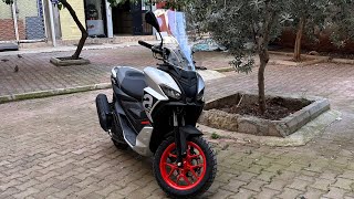 Aprilia SR GT 200 KULLANICI GÖZÜNDEN İLK BAKIŞ [upl. by Epotimet]