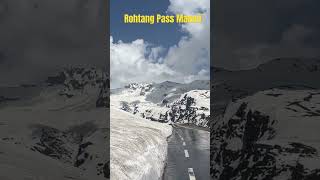 Rohtang Pass Manali rohtangpassmanali travel ataltunnel himalayas mountains nature snow [upl. by Nyleak]