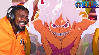 LUFFYS POWER IS ABSOLUTELY RIDICULOUS😂 ONE PIECE EPISODE 1101 REACTION VIDEO [upl. by Hluchy]