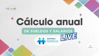 Cálculo anual de sueldos y salarios en CONTPAQi®️ Nóminas 🔵 [upl. by Ahcurb]