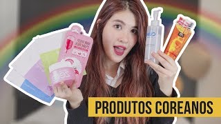 Meus Produtos de Beleza Coreanos KBeauty Japoneses [upl. by Winograd]