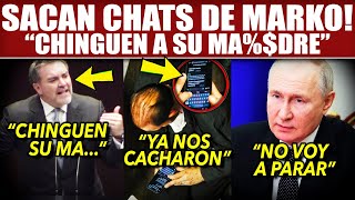 CAOS TOTAL SACAN CHATS DE MARKO ¡SE EMPINA SOLO RUSIA LANZA FUERTE MENSAJE AL MUNDO CLAUDIA HABLA [upl. by Lahcear]