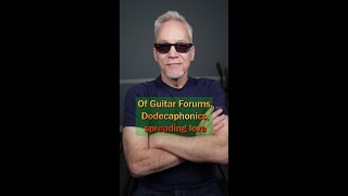 Sunglasses dodecaphonics guitar forums lets spread love not hate [upl. by Eberhart]