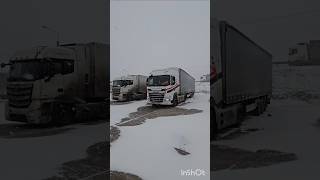 В Омске зима ❤️🚛❄️ automobile дальнобой love шансон рекомендации топ daf truck trucking [upl. by Tiemroth187]