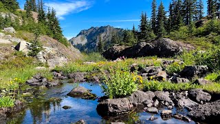 Backpacking The Rampart Lakes in Washington State [upl. by Ieluuk]