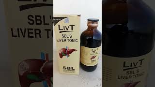 Liv T liver Syrup liver Tonic  homeopathicmedicine homoeopathicsyrup [upl. by Mcspadden920]