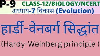 CLASS12C7PART9 हार्डीवेनबर्ग सिद्धांतHardyweinberg principle [upl. by Ellie855]