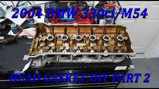 E46 Head Gasket DIY part 2 [upl. by Tadd]