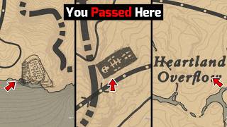 You Passed Here 1000 Times But Never Noticed These 10 Secrets  RDR2 [upl. by Jock]