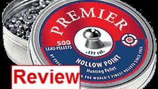 Crosman Premier Hollow Point Pellets Review [upl. by Kiersten134]