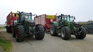 Ensilage En Autochargeuse 2015  Fendt 933 et 930 [upl. by Etirugram]