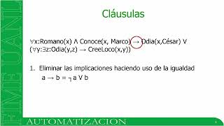 Conversión a forma clausal [upl. by Nnalorac]