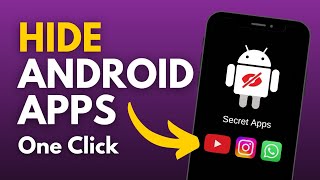 How to Hide apps on Android  Phone mein apps kaise hide kare  Junaid Techy Eagle [upl. by Benoite928]