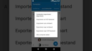 Android Google Contacten google account gebruiken Importerenexporteren Simkaart apparaat [upl. by Asseral]