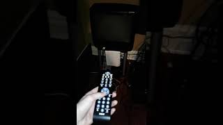 New TV remote working on my Panasonic 20 inch crt tvvcr Combo [upl. by Oirogerg484]