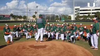 Canes Baseball  First Practice  012717 [upl. by Vedetta]