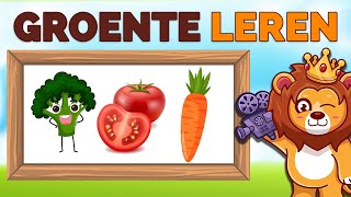 Groente Leren 🥦🥕  Leer Jouw Kind Alle Groentes  NL Gesproken ✅ [upl. by Ahsinaw581]