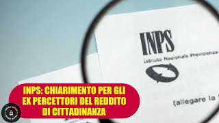 INPS chiarisce Per gli ex del Reddito di cittadinanza da marzo richieste per lAssegno unico [upl. by Notniuqal]