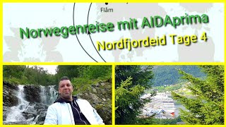 Nordfjordeid Tag 4 von AIDAprima  Norwegen Tour [upl. by Stephens]