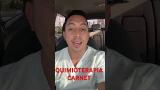 QUIMIOTERAPIA Y CARNET radioterapia quimioterapia quimio cancer inmunoterapia oncologia salud [upl. by Oeht]